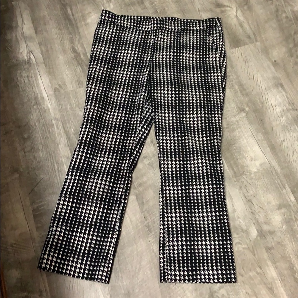 Patterned Stretch Pants